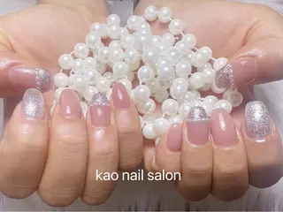 ネイル kao nail マグネット/長さだしのネイルデザイン