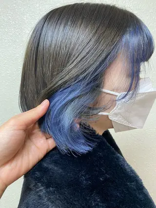 ショート カラー 縮毛矯正/艶カラー/ ikedaのヘアスタイル