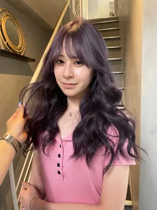 ロング カラー AIRI /XENA渋谷本店のヘアスタイル