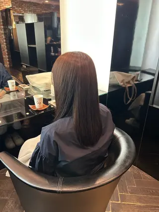 ロング 奥村 宏治のヘアスタイル