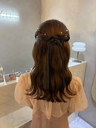 ヘアアレンジ Ayano‪‪🎀似 合わせ×透明感🎀のヘアスタイル