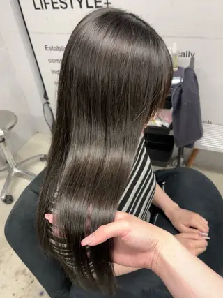 ロング 盛れる透けカラー🎀 似合わせ/uiのヘアスタイル