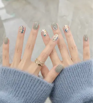 ネイル カルミアネイル クミのネイルデザイン