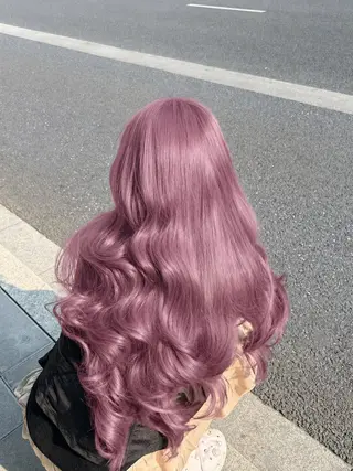 ロング カラー ヘアアレンジ 透明感カラー🎀艶髪 Anju/渋谷🎀のヘアスタイル