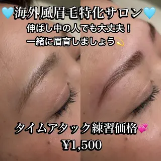 アイブロウ 海外風眉毛特化🤎 Nanase.libの眉毛・アイブロウイメージ
