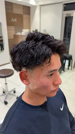メンズ Ash浦安 モデル募集のヘアスタイル