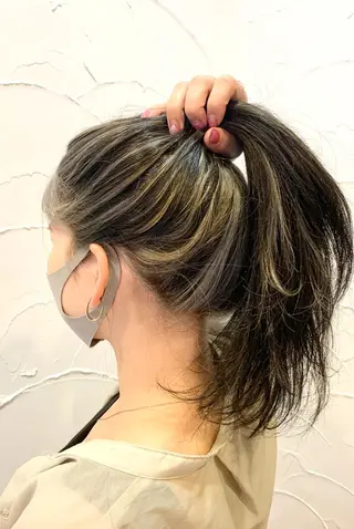 カラー 【店長】インナー指名 No.1戸塚優思のヘアスタイル