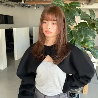 ロング 松井 涼馬のヘアスタイル