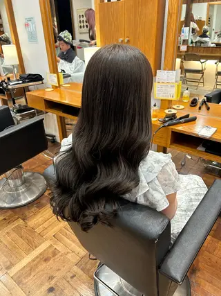 ロング カラー レイヤー/透明感/ 艶髪🌷油科あい🌷のヘアスタイル