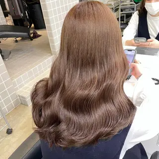カラー Over hair_ misakiのヘアスタイル