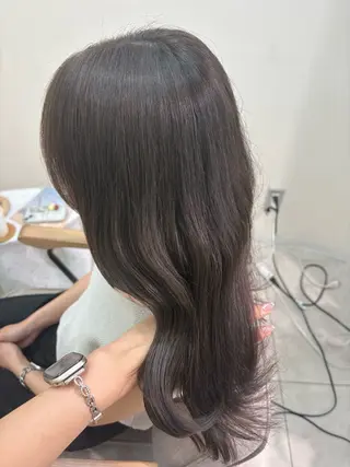 セミロング newi広島／ Ririのヘアスタイル