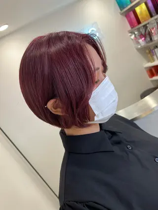 ショート ハイトーン特化サロン 💎MOCA💎のヘアスタイル