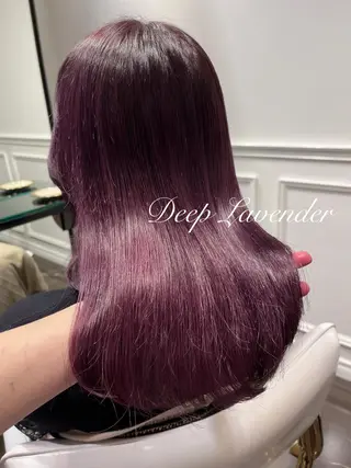 ロング カラー miyu /トレンド カラー×艶髪のヘアスタイル
