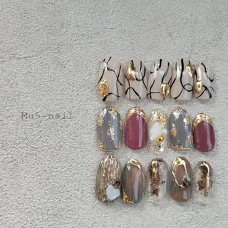 ネイル MU5-nail 金山ネイルサロンのネイルデザイン