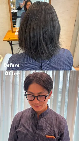 メンズ メンズカットパーマ/ ヘアセット🎀Amiのヘアスタイル