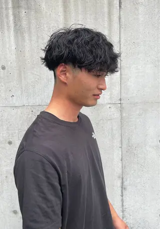 ショート 番口 真七斗のヘアスタイル