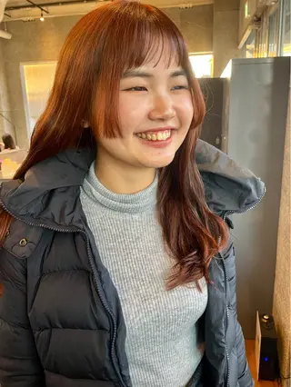 ロング カラー 🍋髪質改善× 透明感カラー ジュリのヘアスタイル