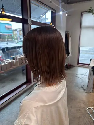 ミディアム カラー ྀི akane   ྀིのヘアスタイル