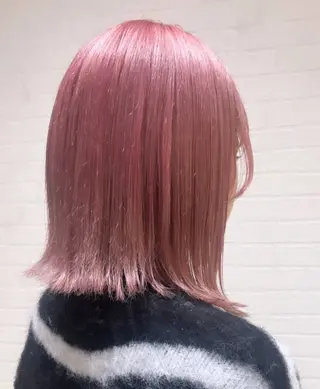 カラー ハイトーンカラー🎀 はなえのヘアスタイル