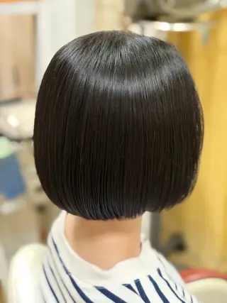 ショート パーマ 岩谷 美香のヘアスタイル