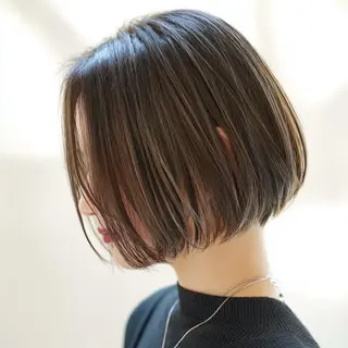 ミディアム 似合わせ名人 Halo長居/ロキのヘアスタイル