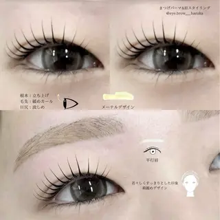 マツエク・マツパ eyelist harukaのマツエク・マツパデザイン