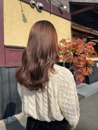 セミロング カラー APPEL / fujiiのヘアスタイル