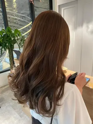 ロング カラー 神戸ボブ✂️ ioe三宮/田 伸佳のヘアスタイル
