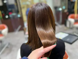 セミロング カラー 髪質改善/艶カラー /EisoAkariのヘアスタイル