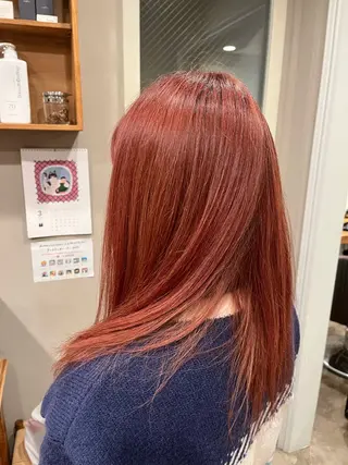ロング カラー COME HAIR カイのヘアスタイル