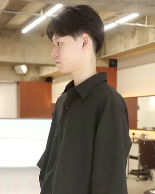 ショート メンズ (𝐡)𝐰𝐢𝐦 Nagiのヘアスタイル