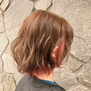 ショート カラー ✨髪質改善カラー✨ 赤味除去カラー/理久のヘアスタイル
