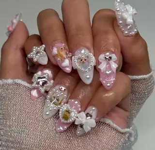 ネイル Sora nail 長さ出し専門店のネイルデザイン