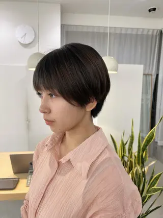 ショート つくばUtooe's 石田桃花のヘアスタイル