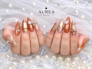 ネイル H-nail ロング/3D/Y2Kのネイルデザイン