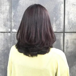 ミディアム K-POP好き美容師 🇰🇷Kai.Yのヘアスタイル