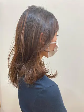 セミロング Sea by LUVISM アヤノのヘアスタイル