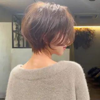 ショート カラー 似合わせカット ×大阪心斎橋/みゅーのヘアスタイル