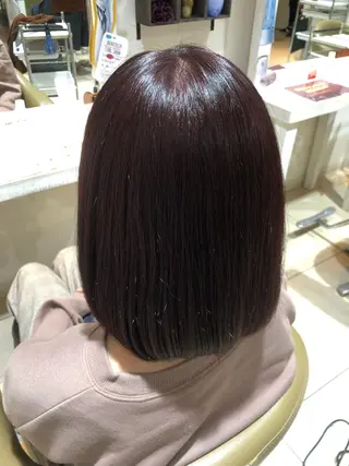ミディアム カラー nanako /レイヤーカットのヘアスタイル