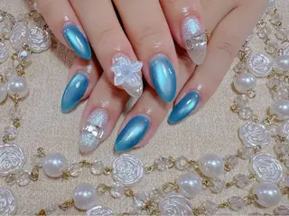 ネイル マジック ミラーのネイルデザイン