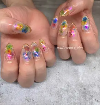 ネイル ネイルルームリッカ 𝐦𝐚𝐲𝐮のネイルデザイン