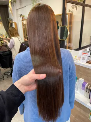 ロング カラー Azu🩰 / 暖色 カラー🎀/アレンジのヘアスタイル