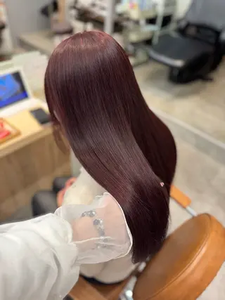 ロング カラー 髪質改善🫧 yuzuhqのヘアスタイル