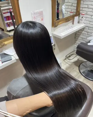 ロング カラー 🦄🫧透明感 絹髪特化🫧🍓のヘアスタイル