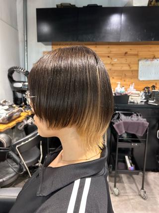 ショート レイヤーStyle 🪽菜々実のヘアスタイル
