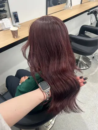 セミロング 安原 幸生のヘアスタイル