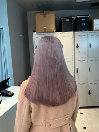 ロング カラー ブリーチカラー 🩵MIZUKIのヘアスタイル