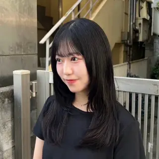 ロング 北見 桃夏のヘアスタイル