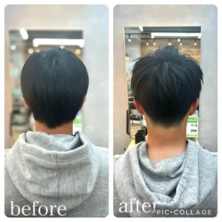 メンズ Aguhair milo森山知幸のヘアスタイル