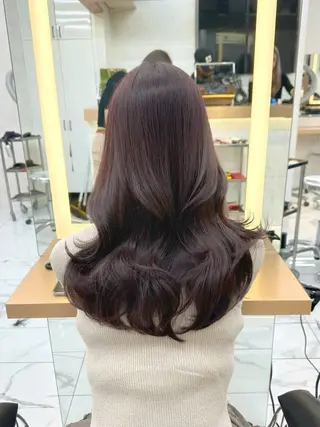 ロング カラー 柳堀 日菜のマツエク・マツパデザイン
